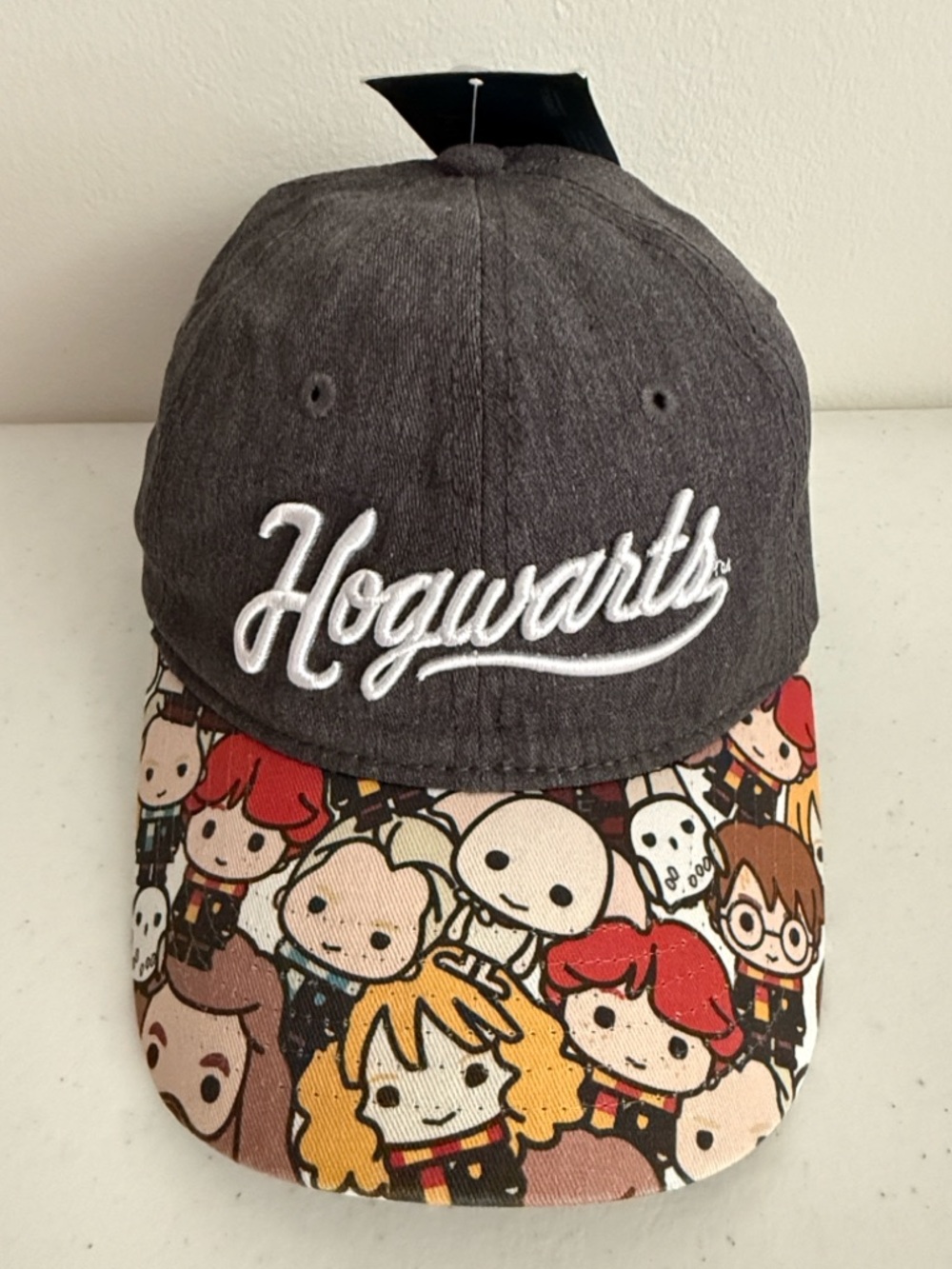 Warner Bros. Harry Potter Black and Gray Branded Cap